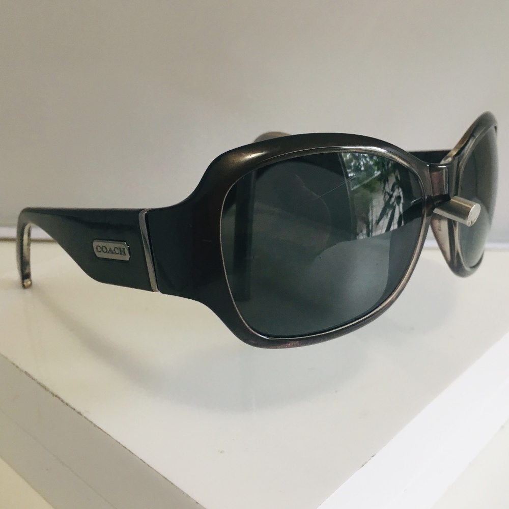 COACH NEW YORK “DELANEY” Sunglasses Frame. Gray.